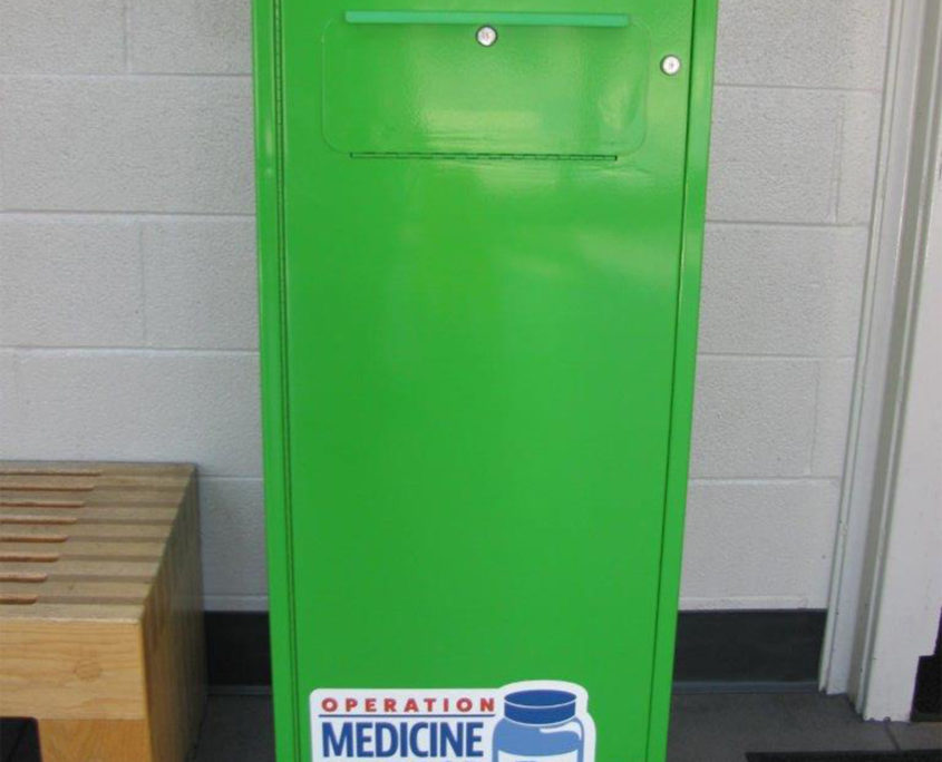 Gaston county Sherrif's office -medicine drop off box